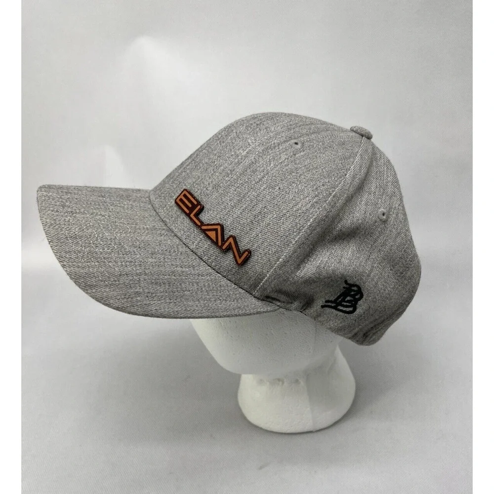 Branded Bills Heathered Gray Elan Hat FlexFit L-XL Baseball Cap